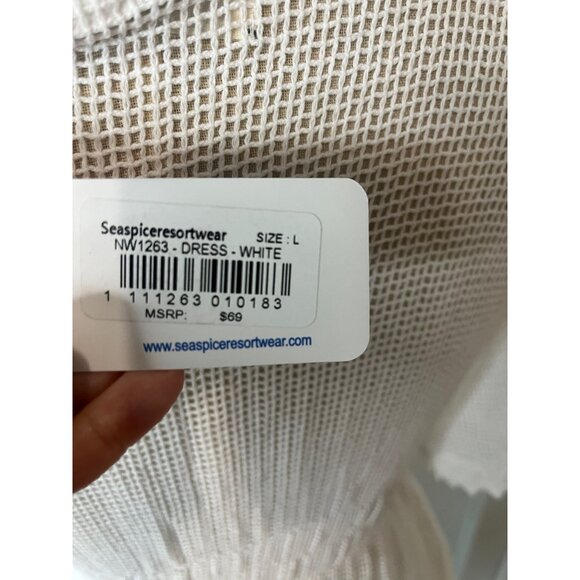 SEA SPICE Resort Wear Women's Swimsuit Cover Up Size Large NWT - Picture 6 of 8